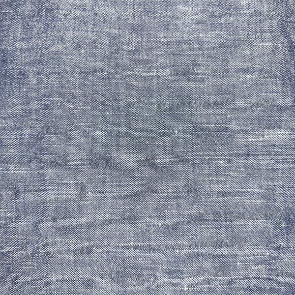 Polo Ralph Lauren Men's Sz Large Slim Fit 100% Linen Chambray Shirt Red Pony EUC - Picture 8 of 12